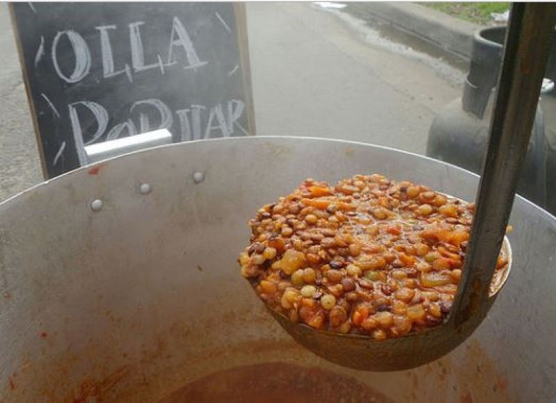 La crisis no da tregua, nueva olla popular